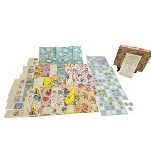 Lot of 21 Vinatge Art Crest All Occassions Wrapping Papers Cards & Seals